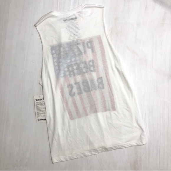 Pizza Beer Babes Cutoff Muscle Tank. - Picture 7 of 7